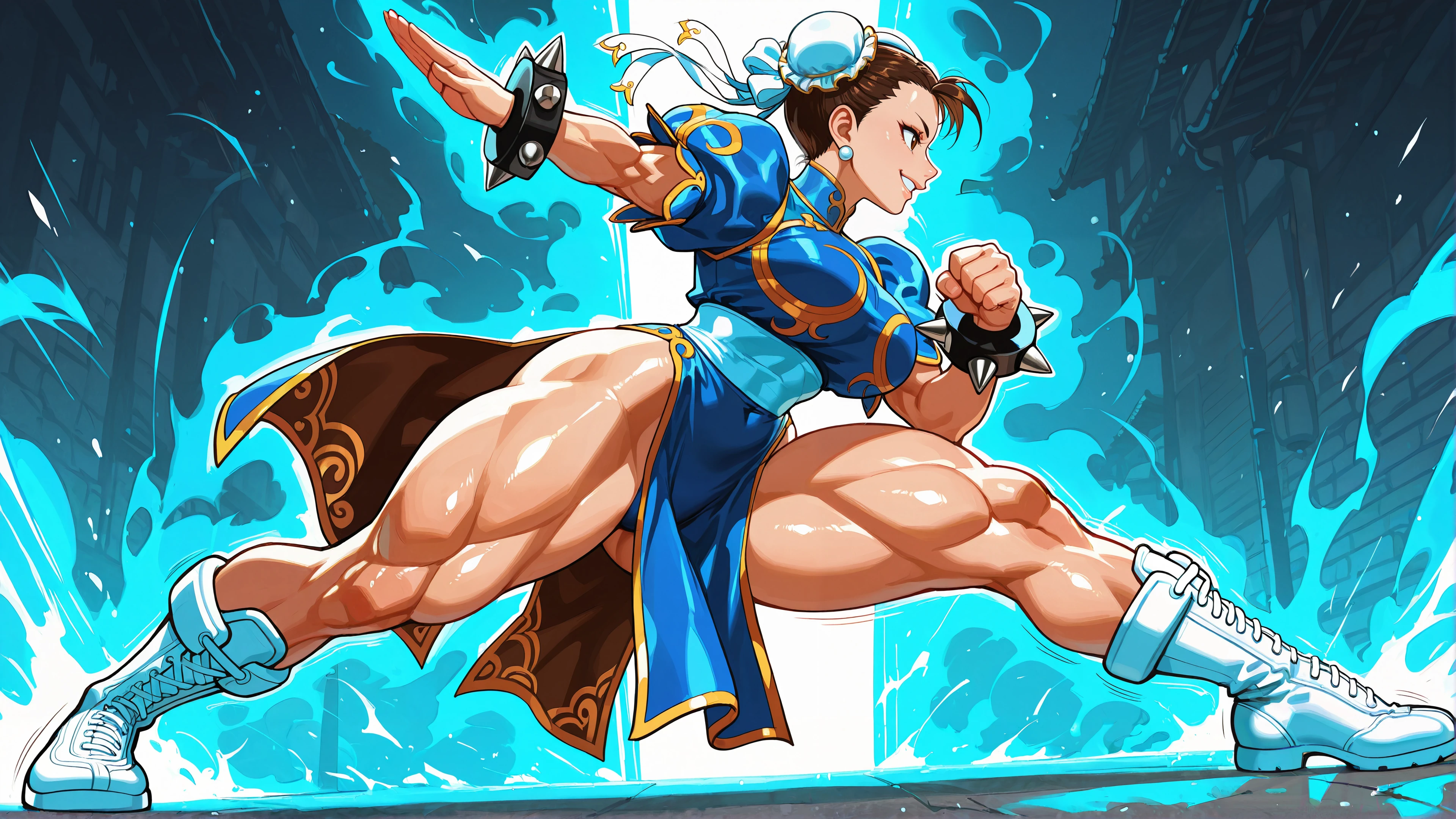 chun li action wallpaper 4k desktop