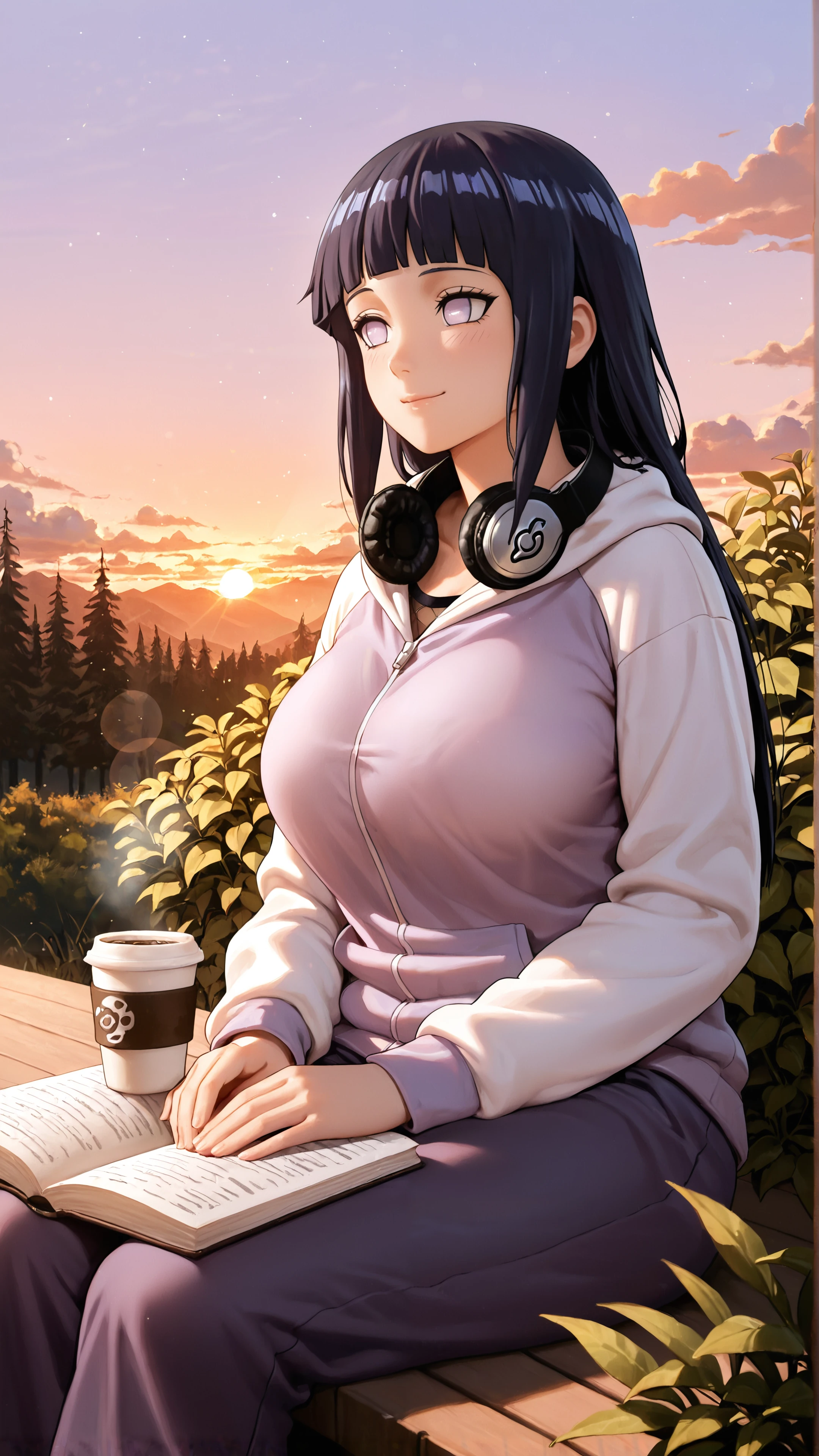 hinata hyuga chill mobile wallpaper 4k