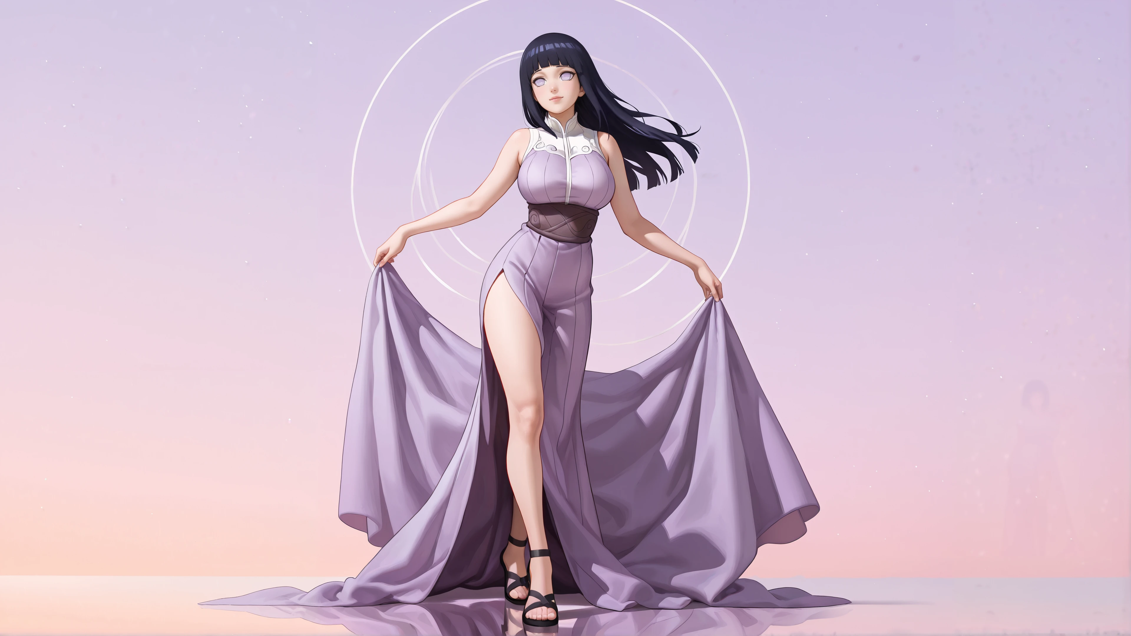 hinata hyuga cute desktop wallpaper 4k