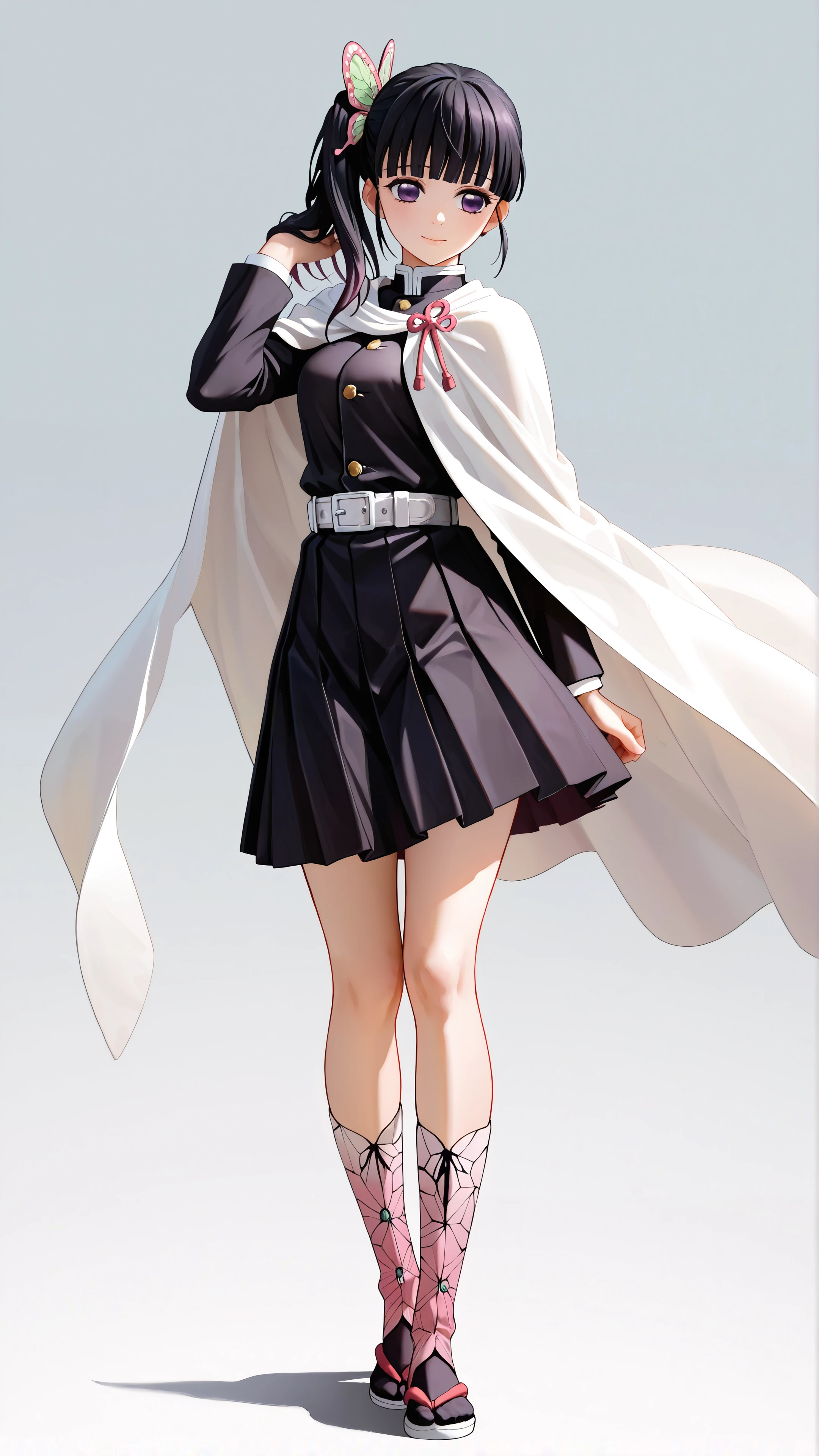 kanao tsuyuri, demon slayer wallpaper, kanao 4k mobile, butterfly hashira