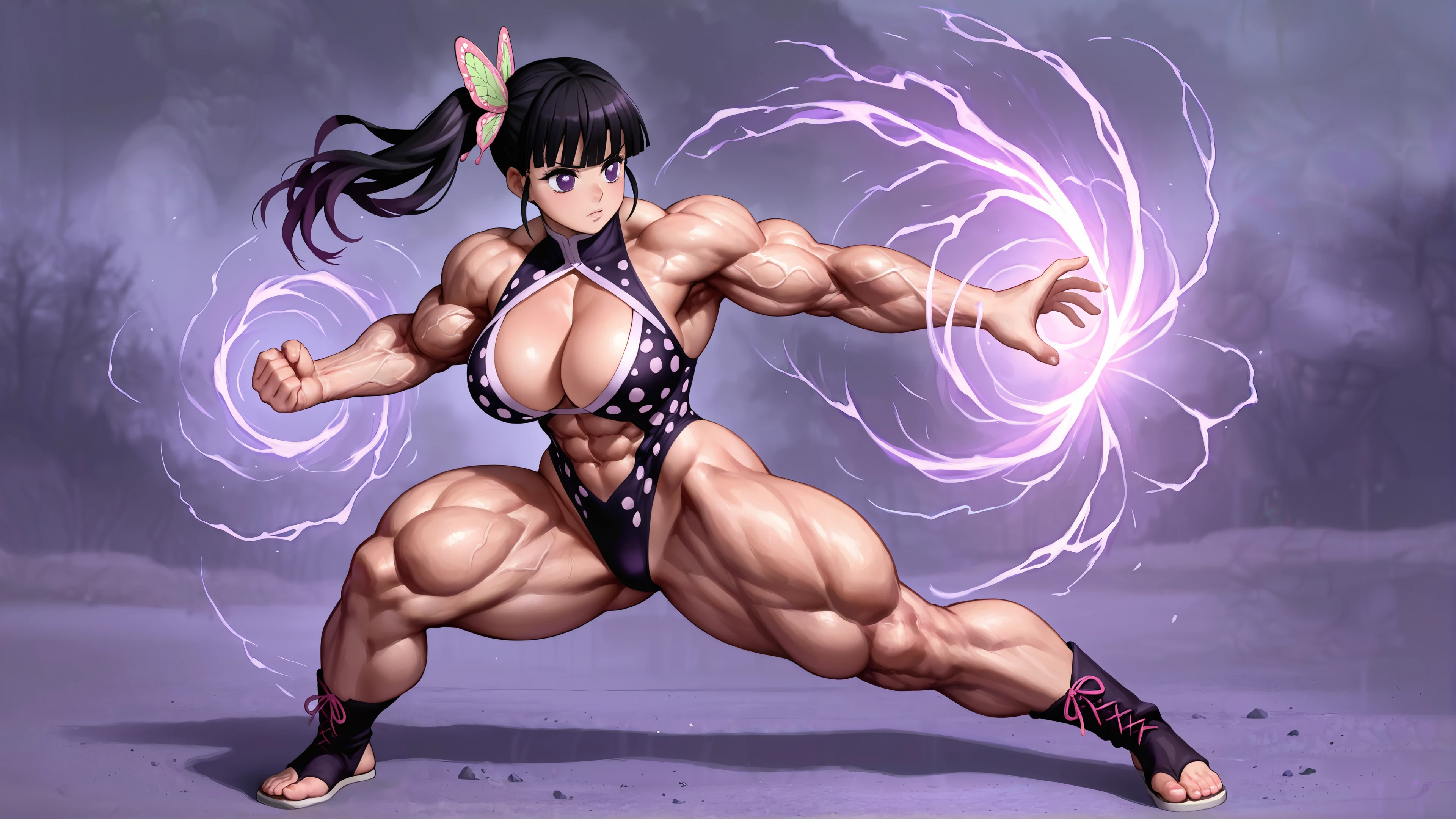 kanao tsuyuri muscles desktop wallpaper 4k