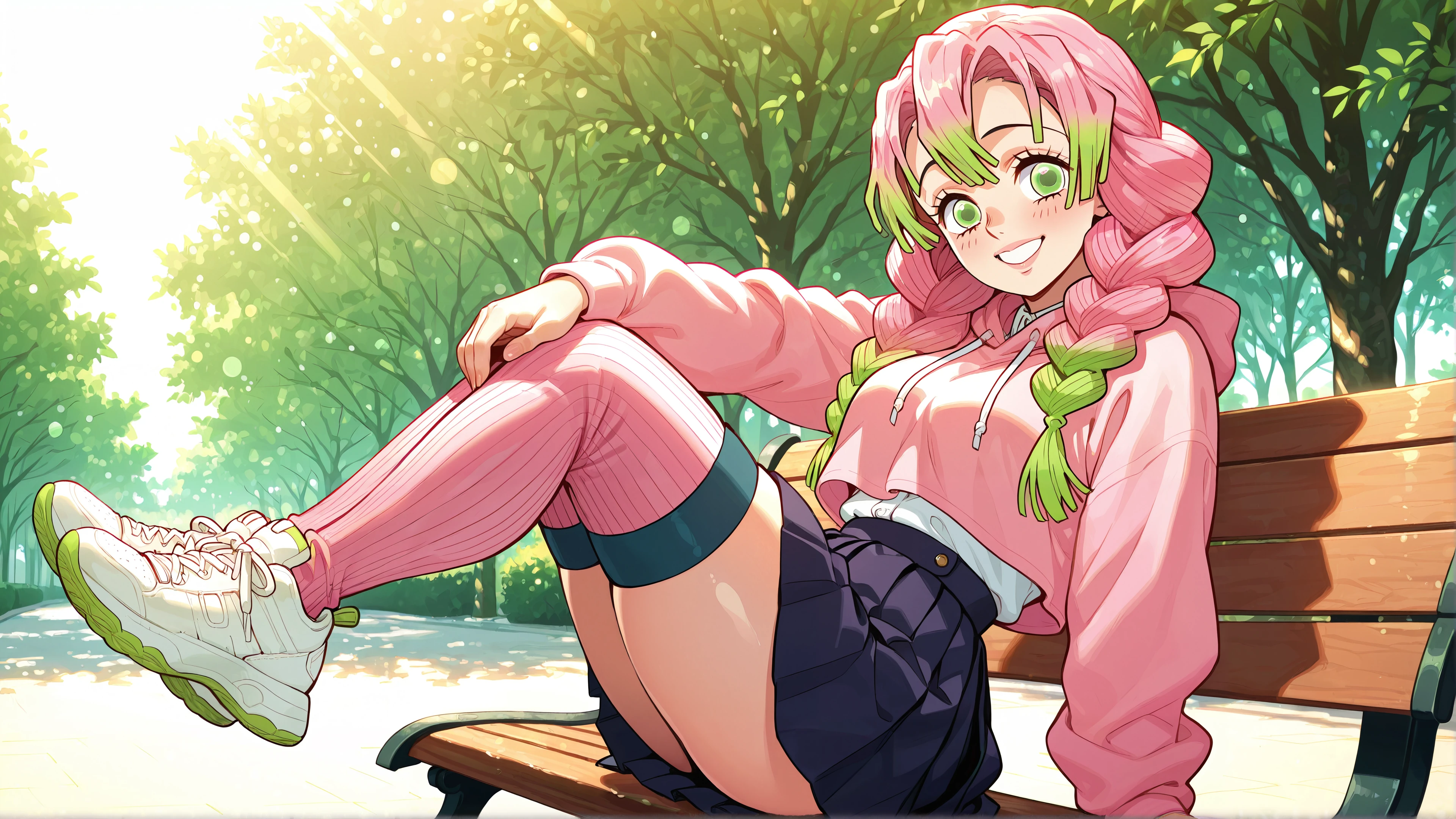 mitsuri modern wallpaper 4k desktop