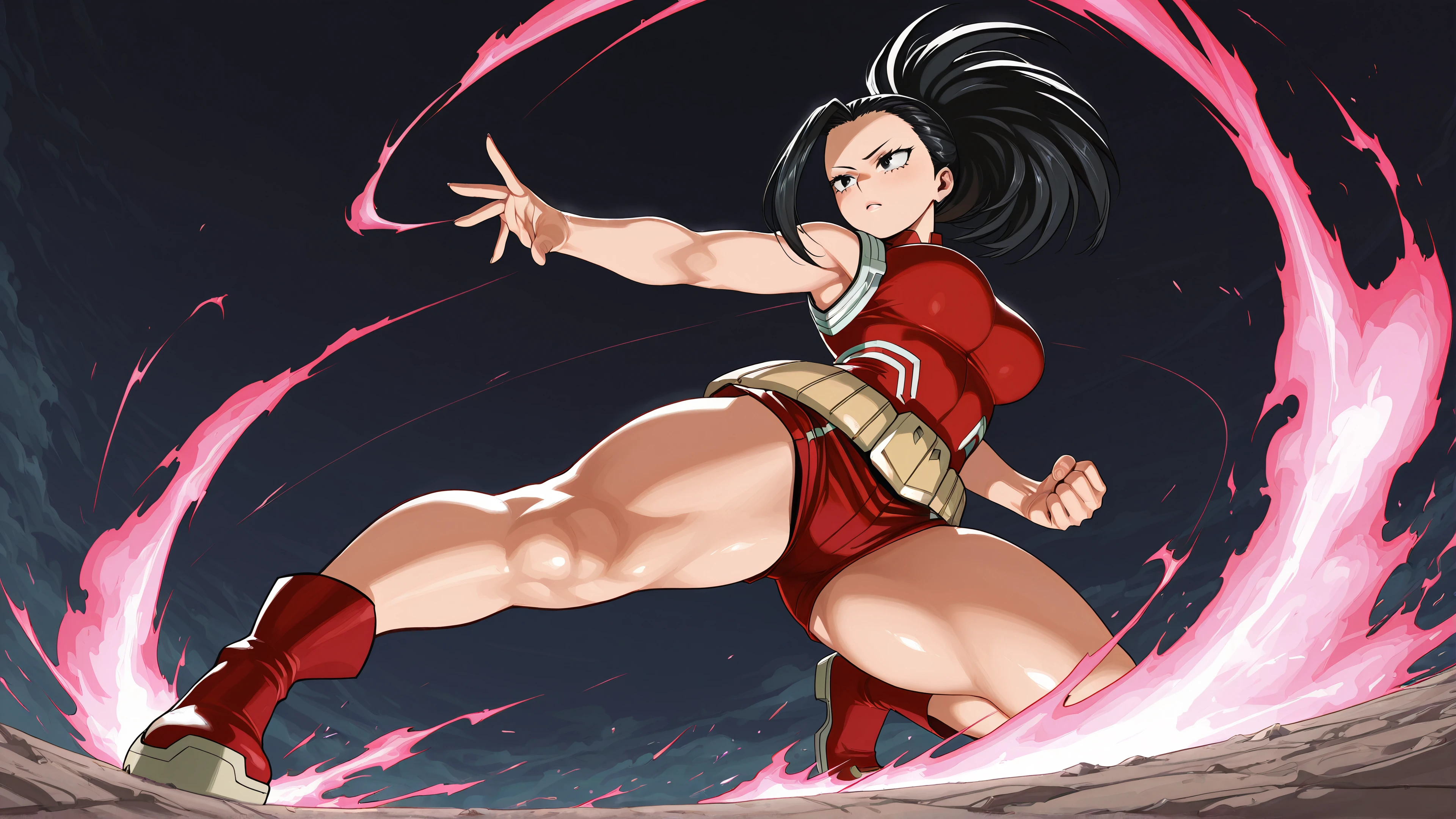 momo yaoyorozu action desktop