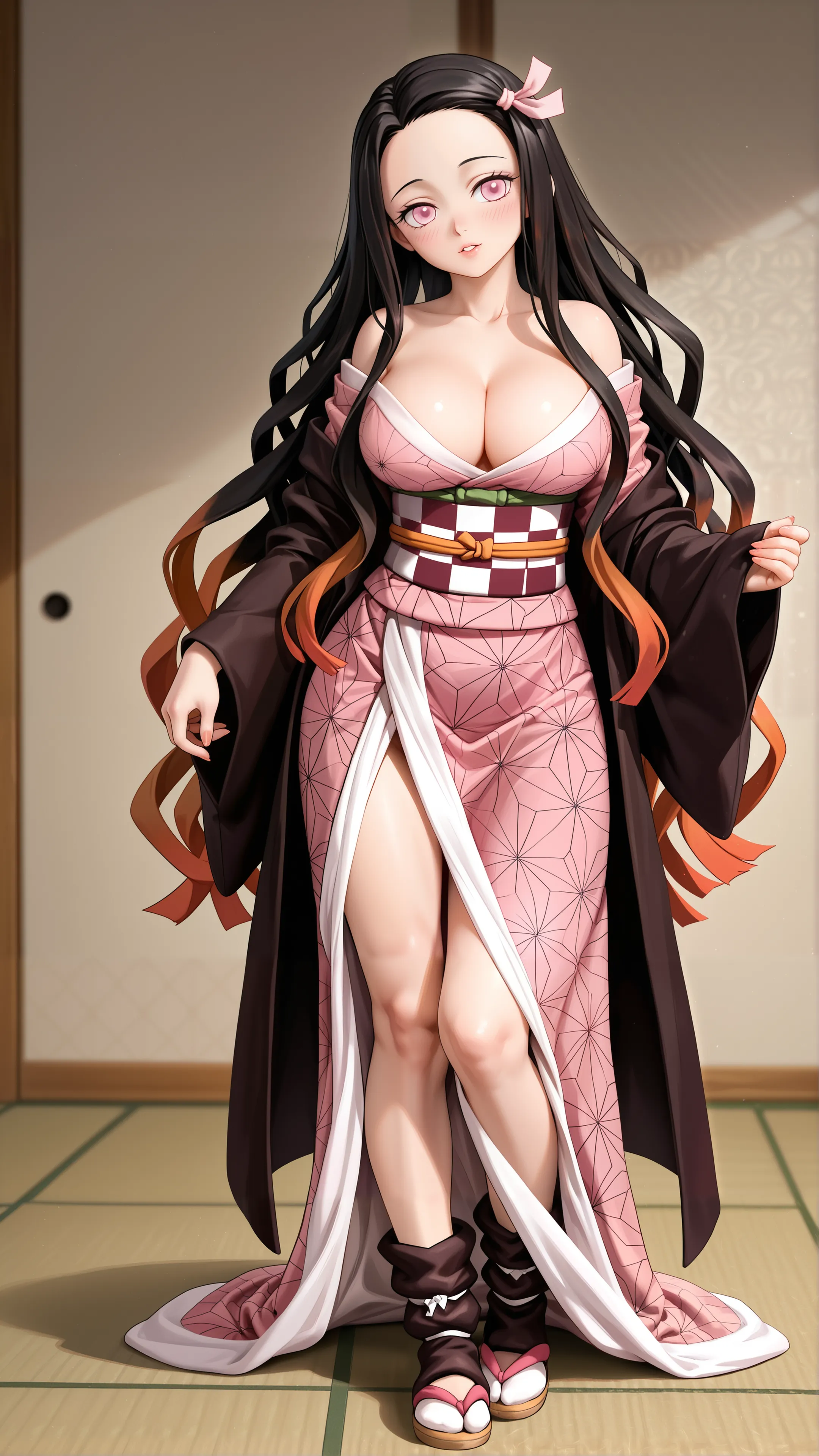 nezuko hot mobile wallpaper hd