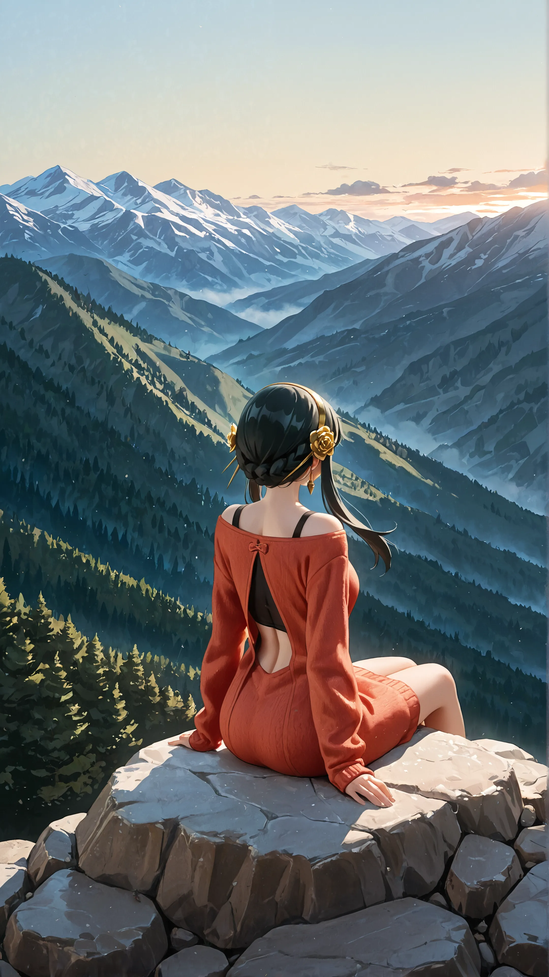 yor forger chill mobile wallpaper hd
