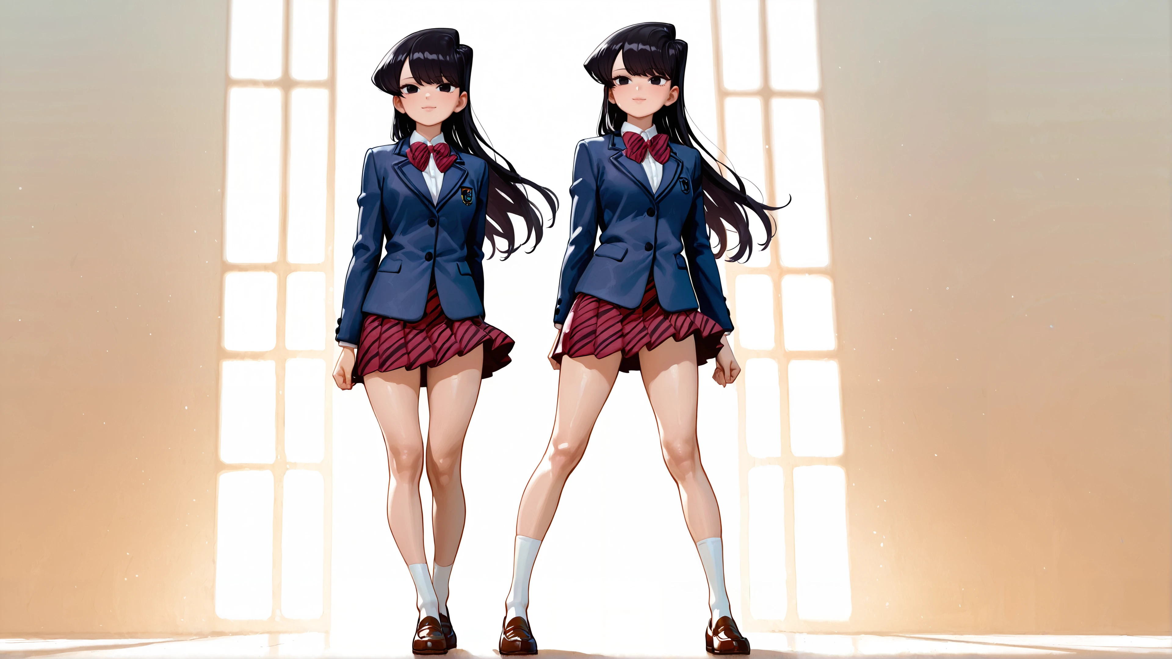 komi shouko aesthetic desktop wallpaper 4k