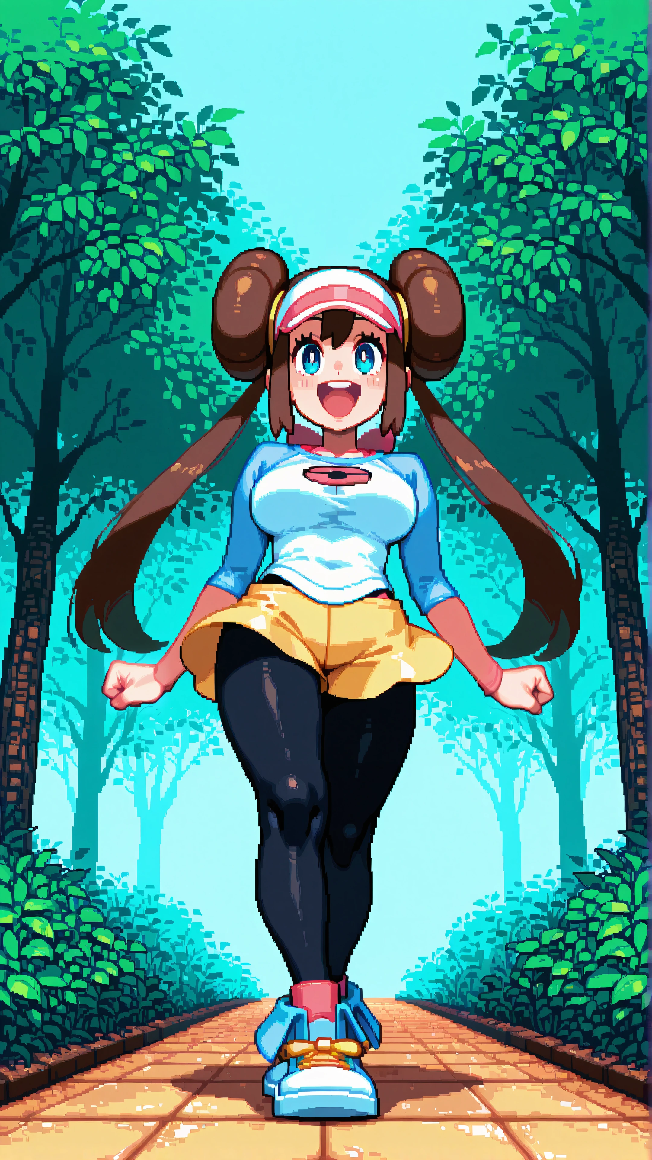 rosa pokemon cute pixels mobile