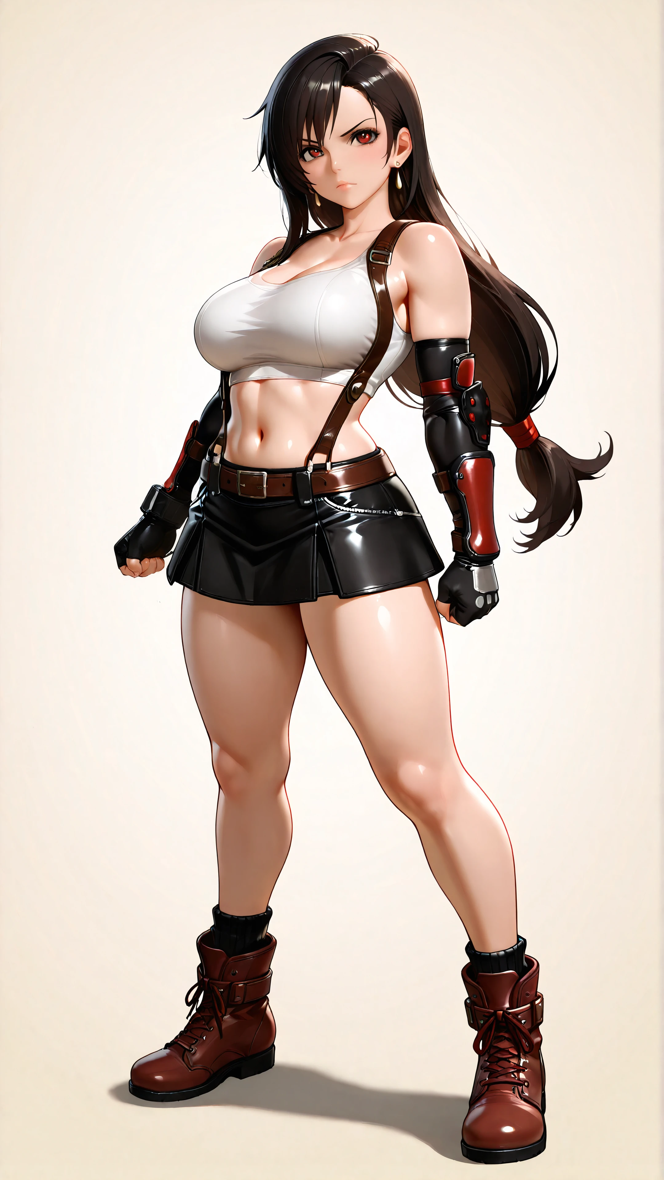 hot tifa lockhart mobile wallpaper
