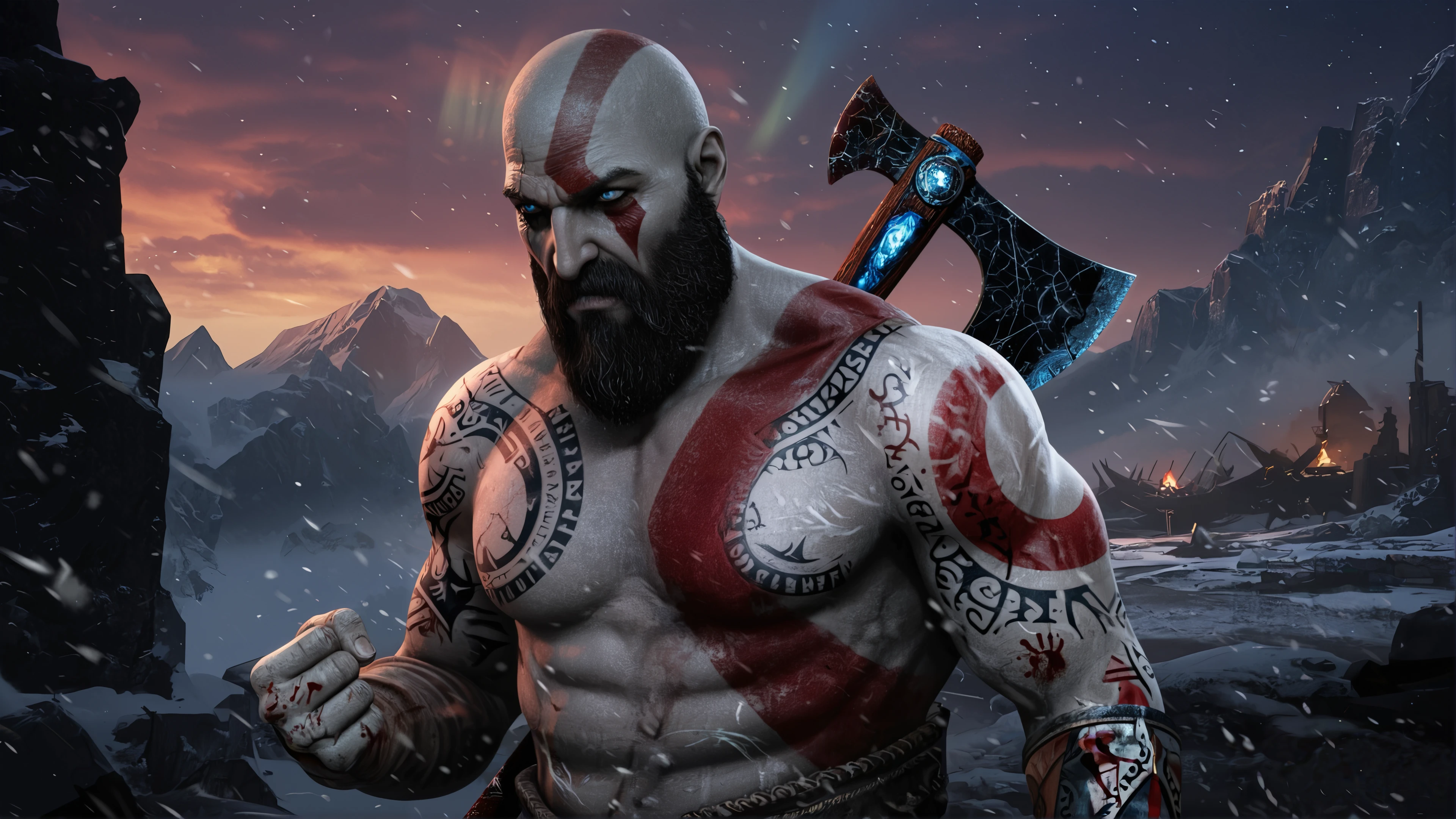 kratos god of war desktop