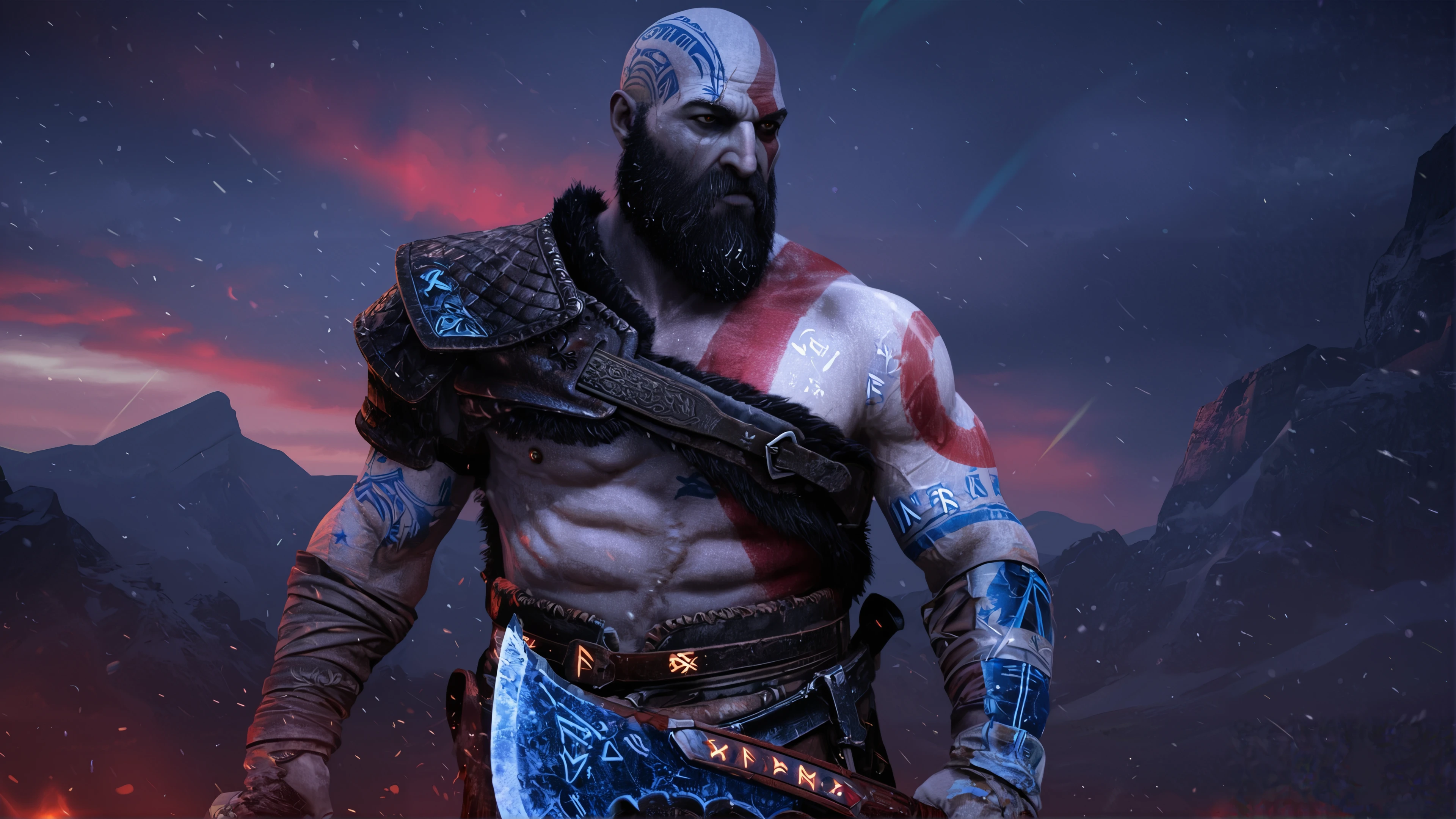 kratos god of war desktop