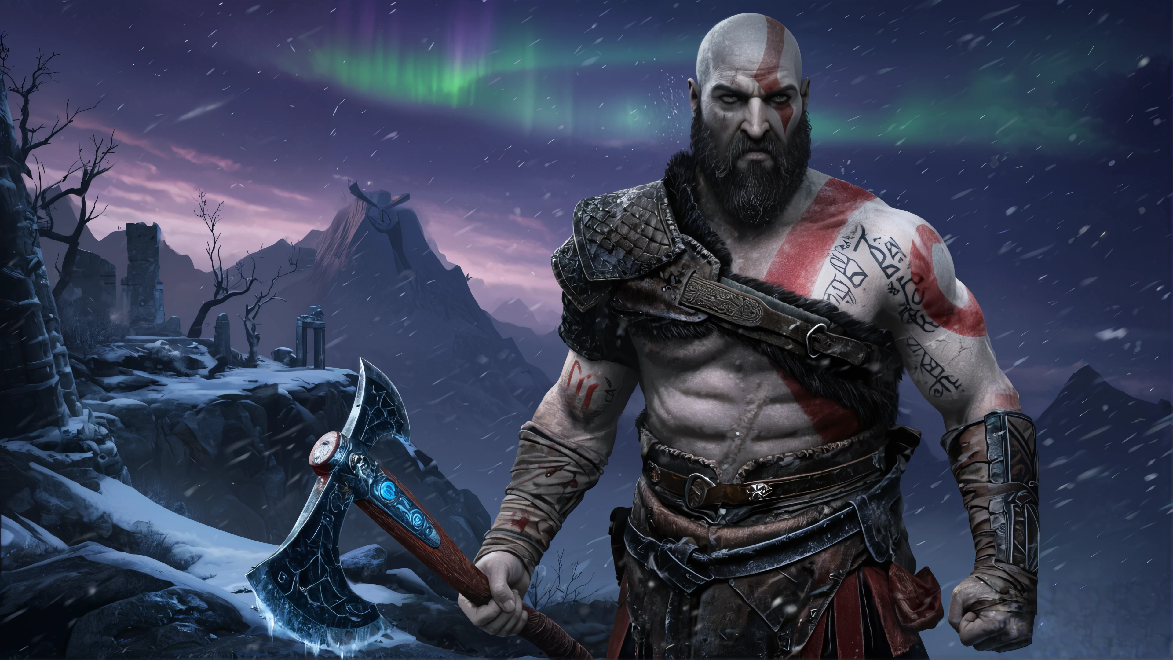 kratos god of war desktop