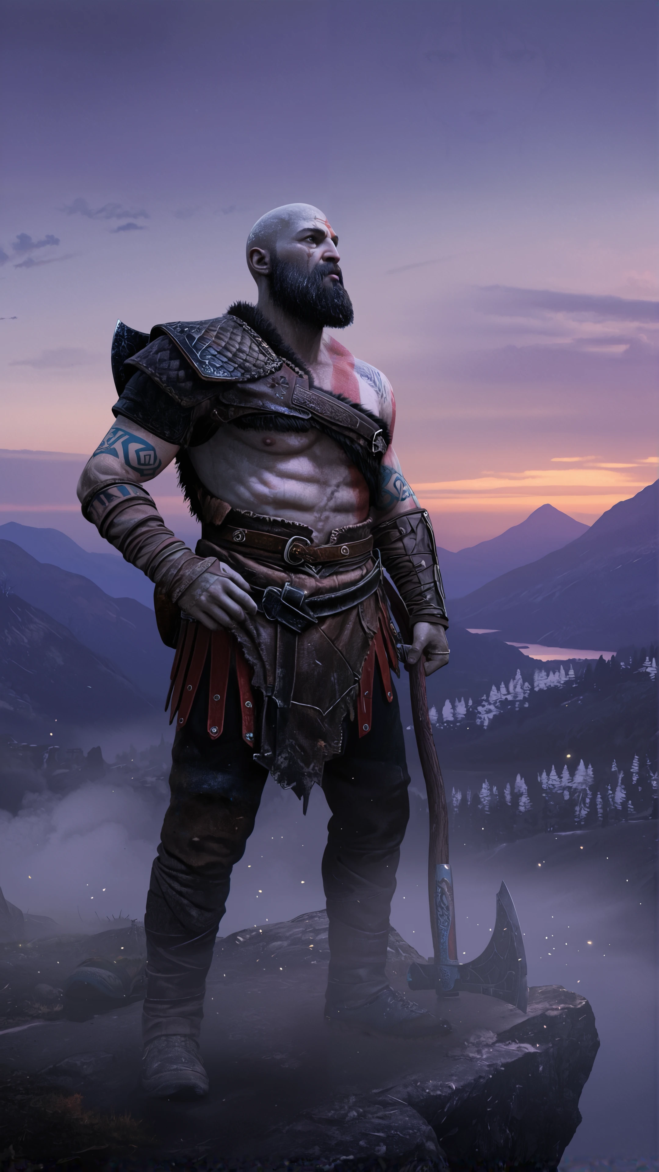 kratos god of war mobile