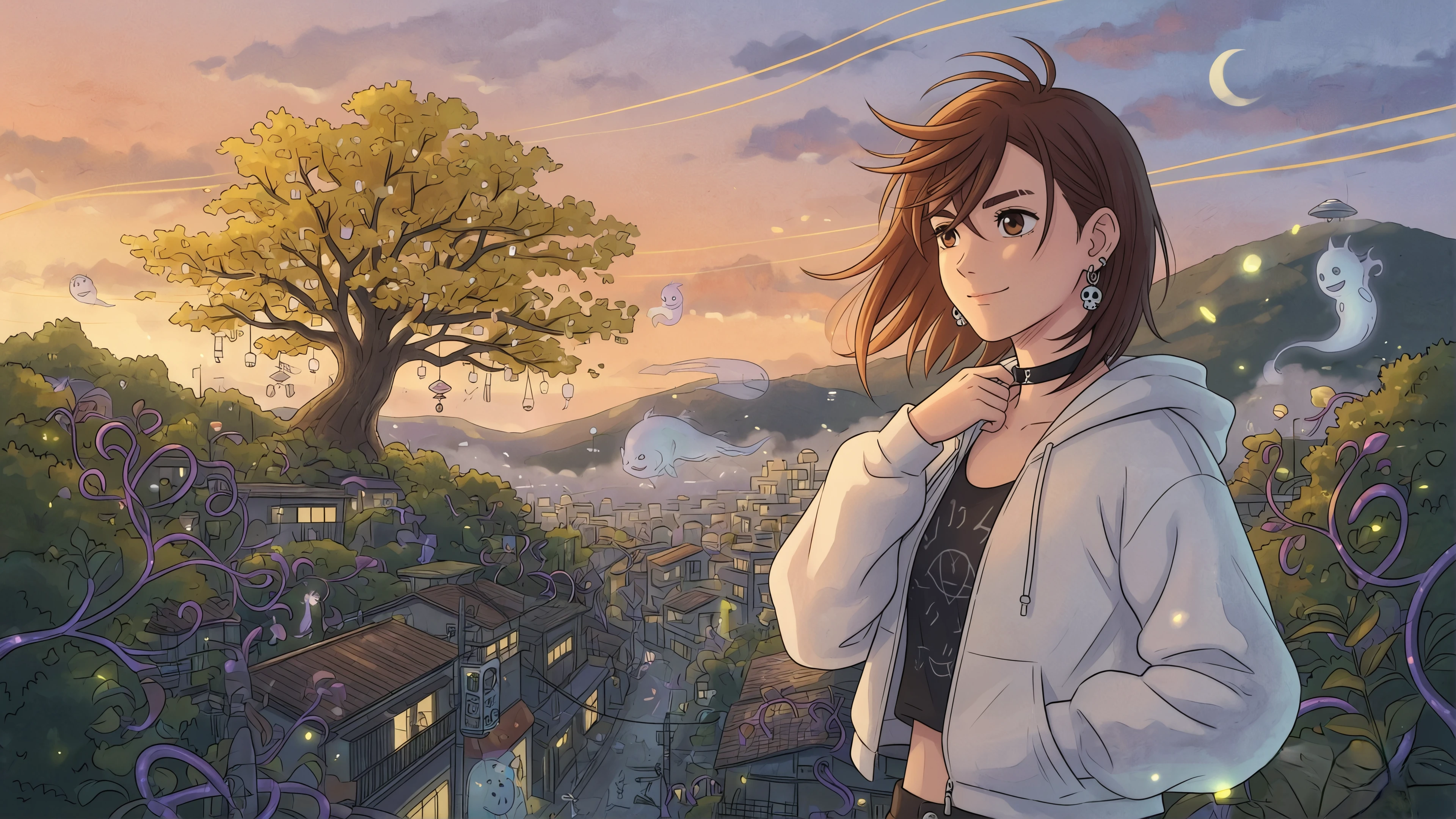 momo ayase dandadan chill desktop v2