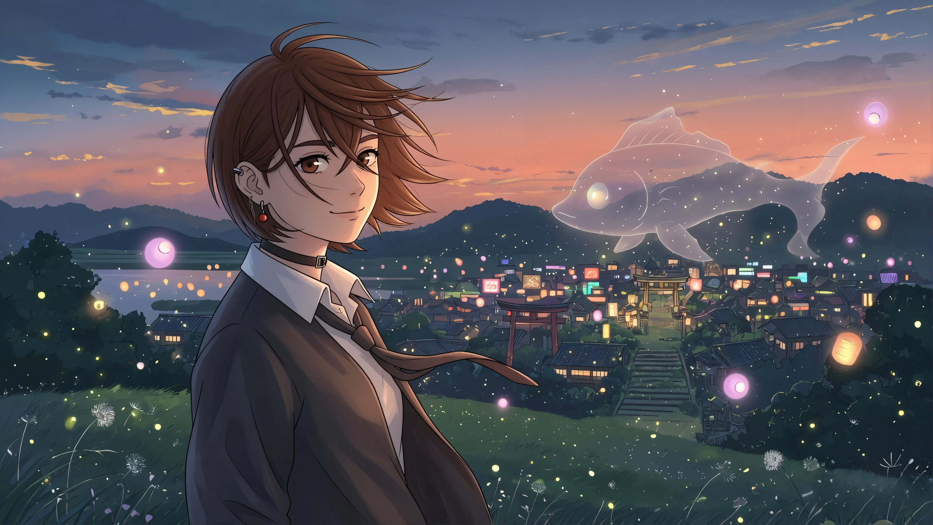 momo ayase dandadan chill desktop v1