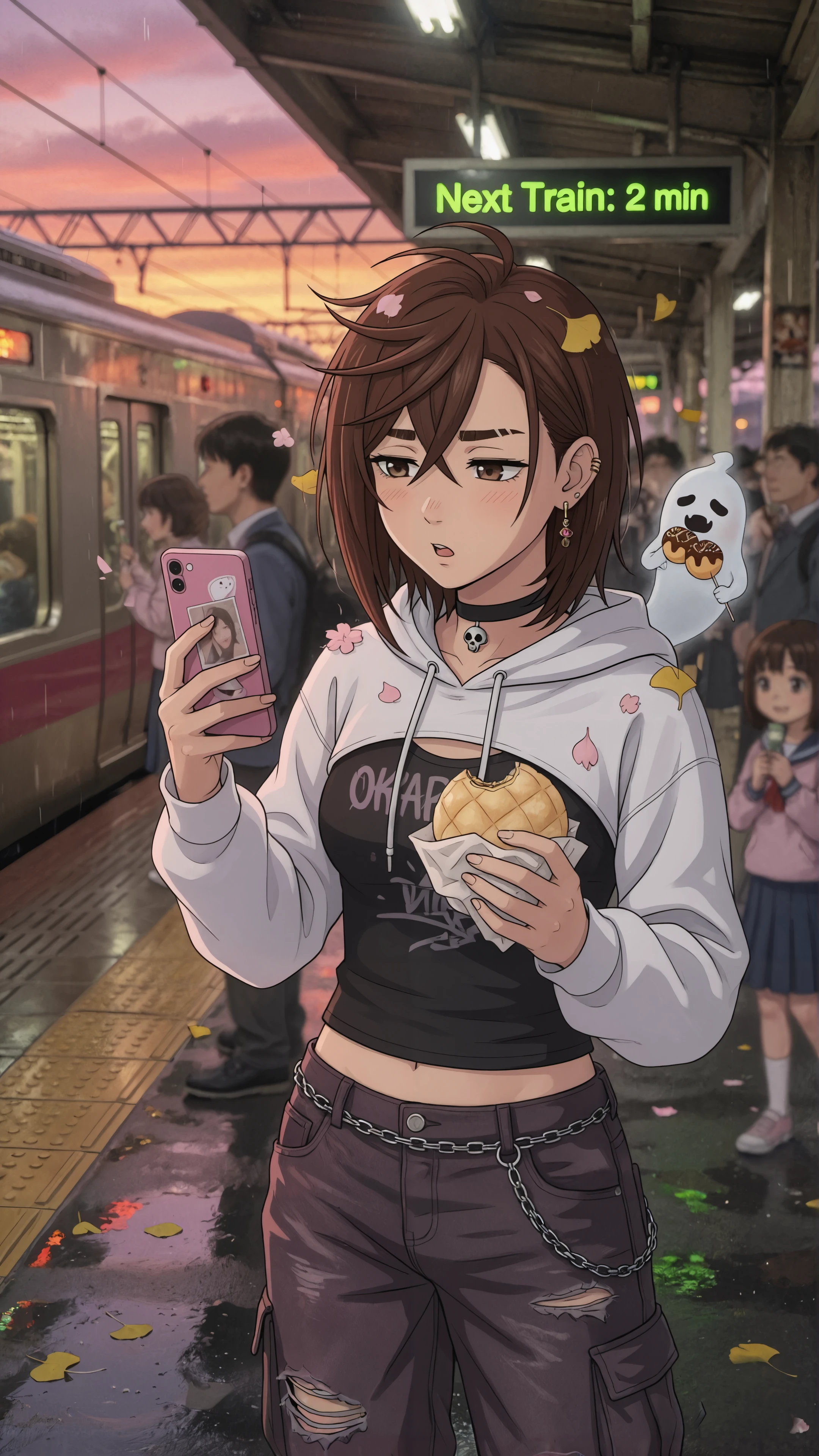 momo ayase dandadan cute mobile v1
