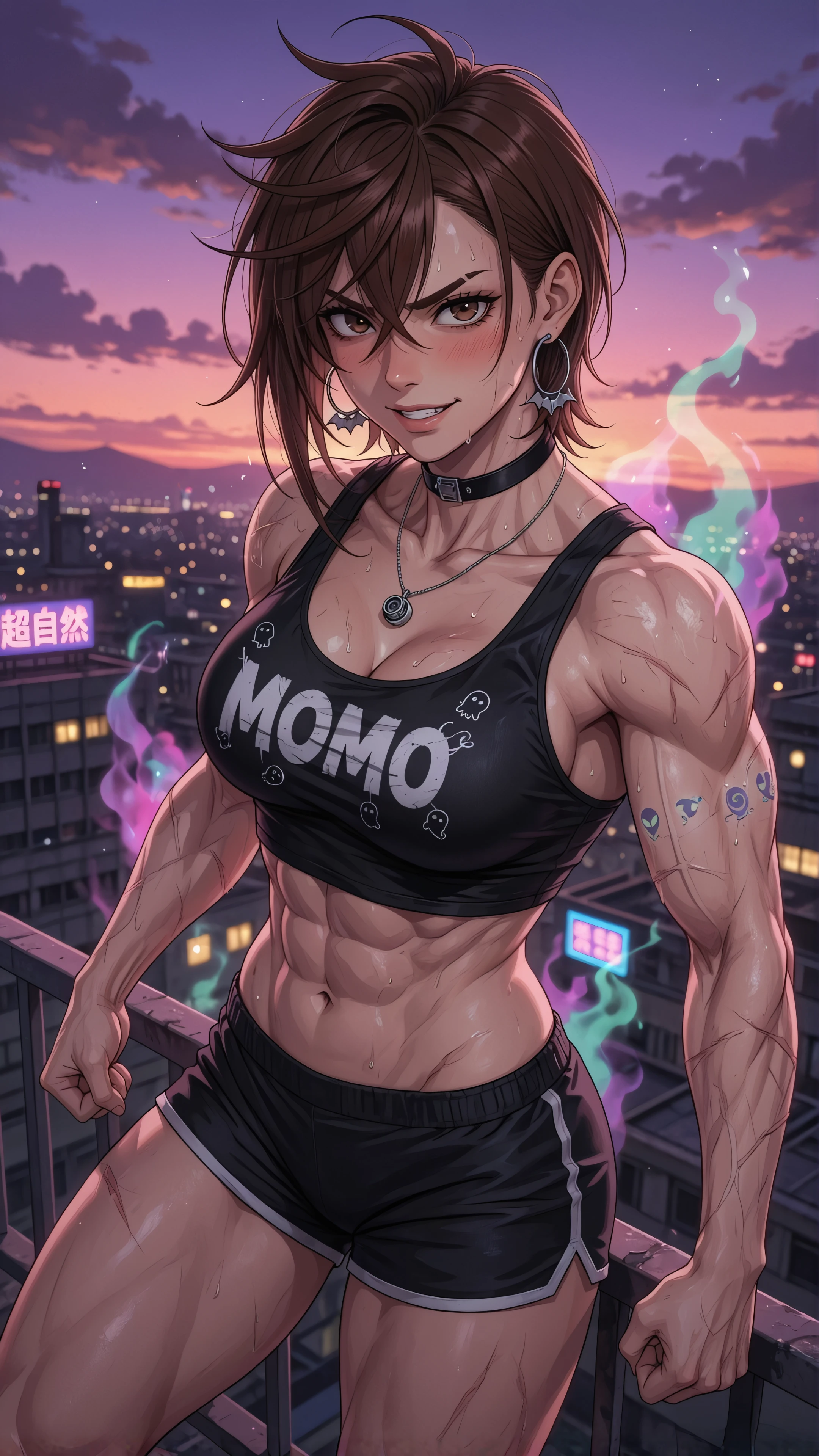 momo ayase dandadan muscles mobile v3