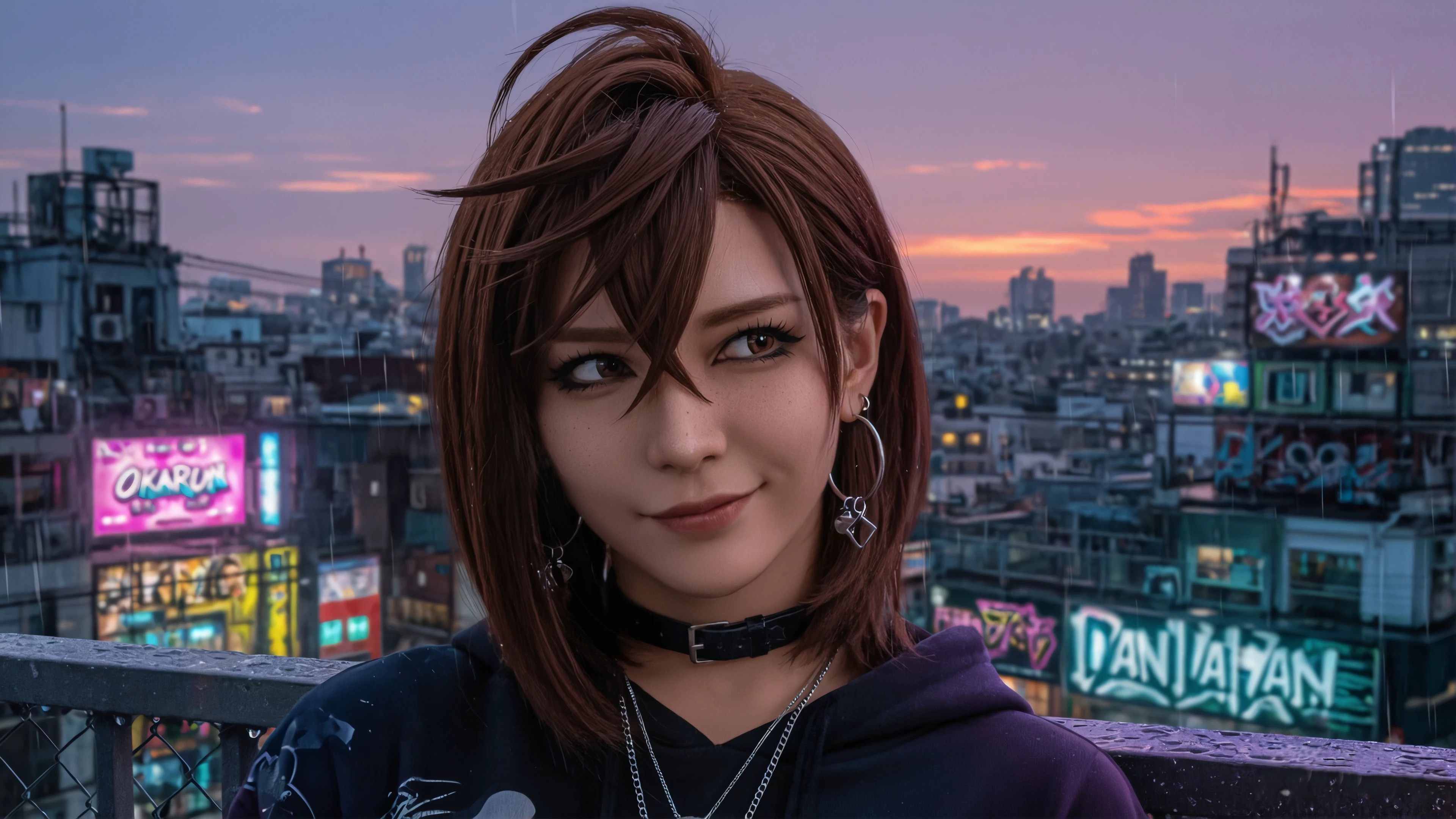 momo ayase dandadan realistic desktop v2
