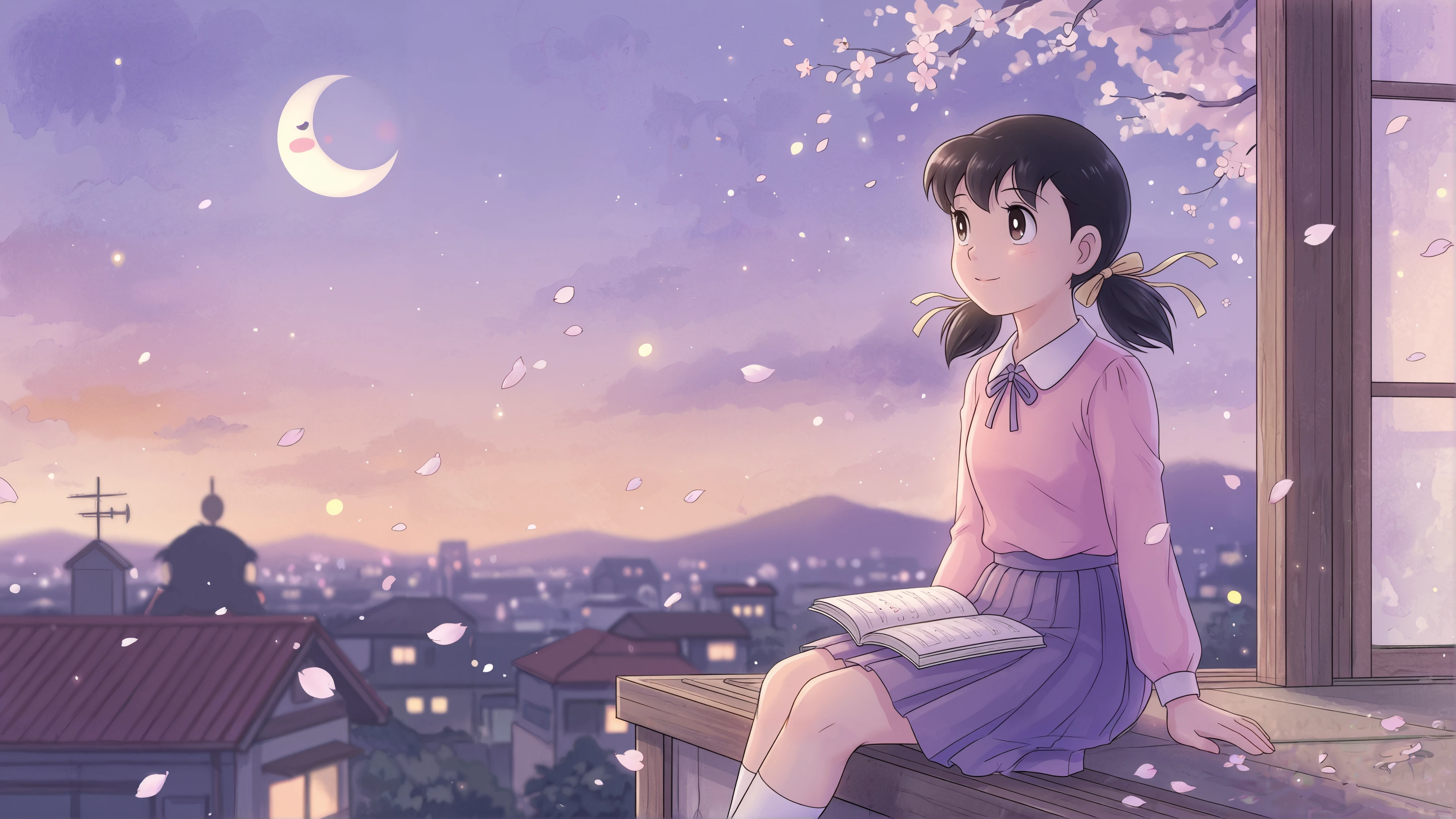 shizuka cute chill vibes desktop
