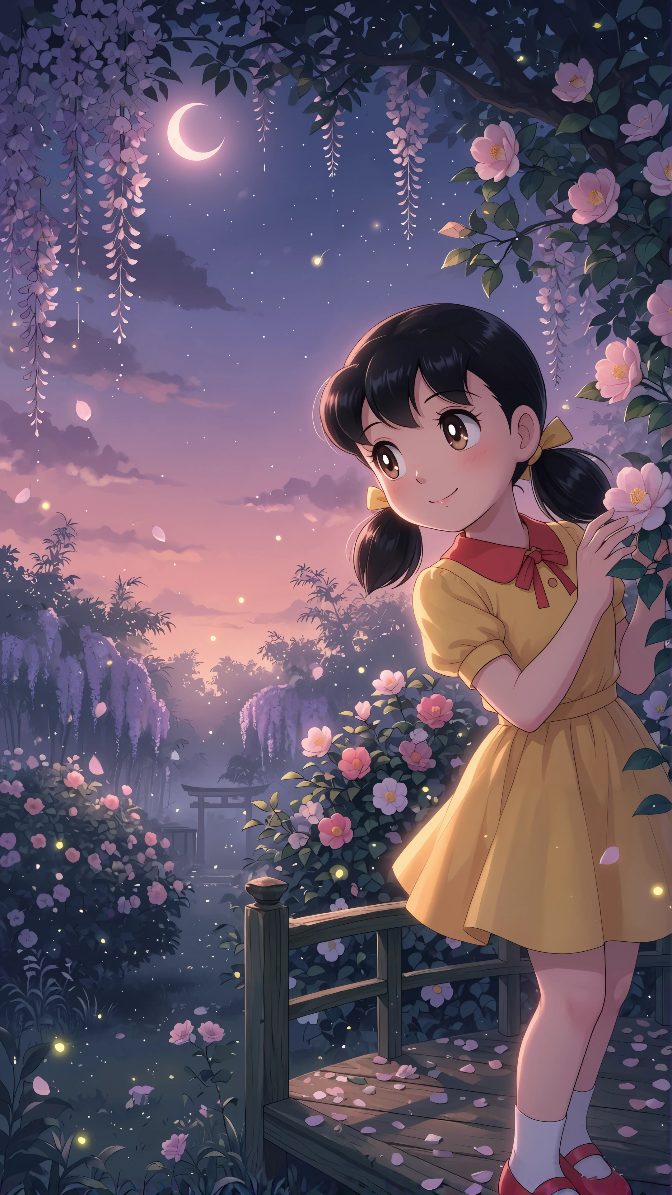shizuka cute chill vibes mobile