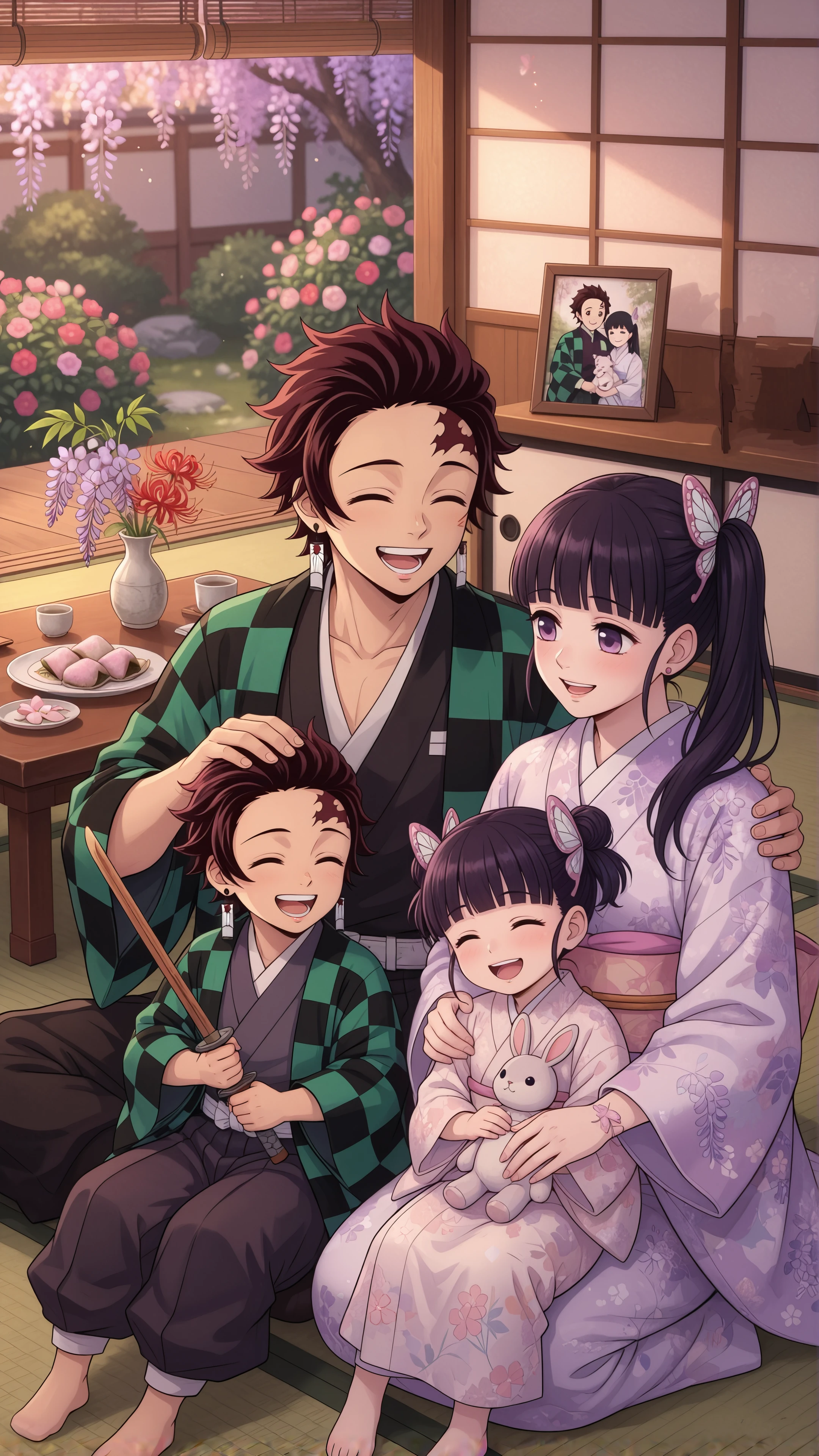 tanjiro kanao cute couple mobile