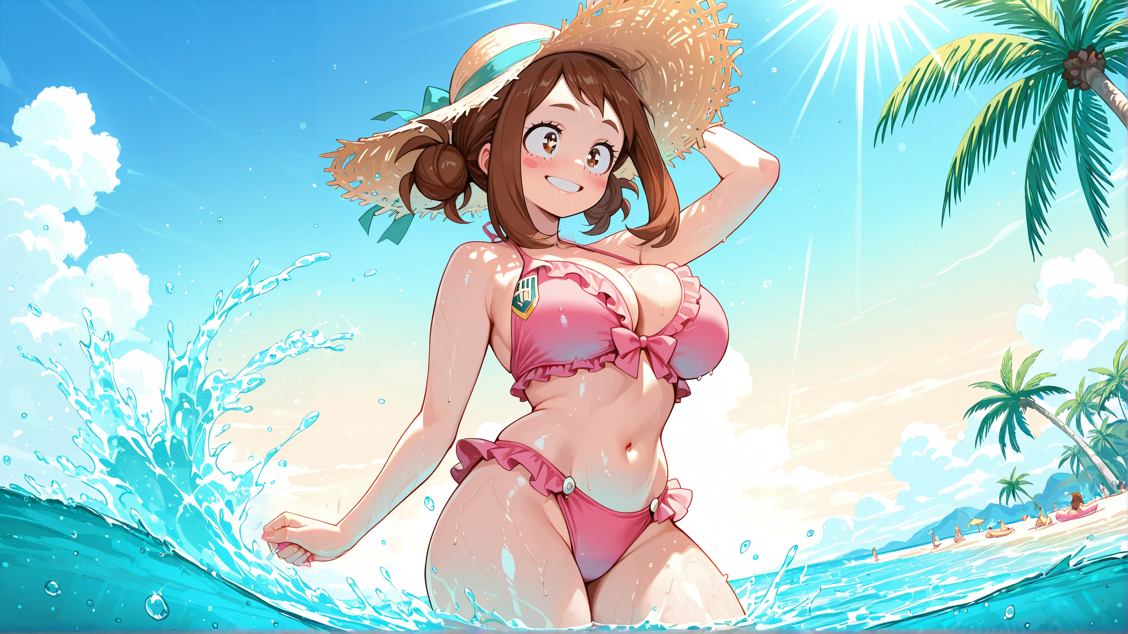 uraraka ochaco hot bikini desktop